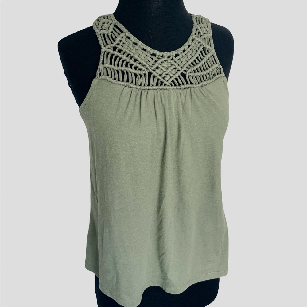 Girl’s Crochet Tank Top